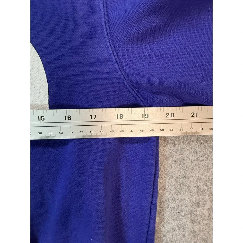 The North Face Mens Blue Half Dome Logo Pullover Hoodie‎ Sweatshirt Small